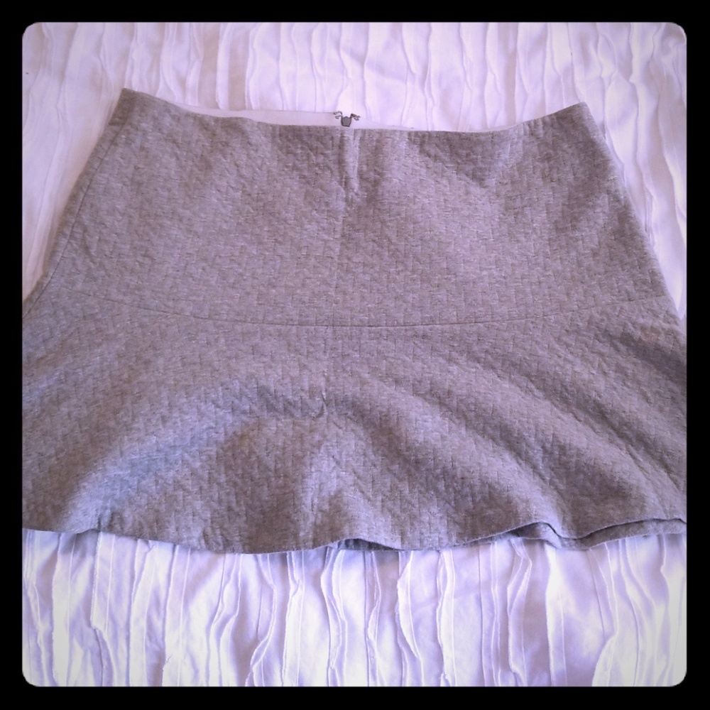 Loft quilted sweater knit material skater